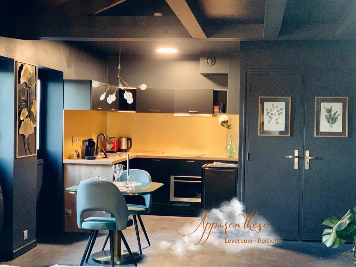 Apparenthese Jacuzzi Sauna Appartement Poitiers